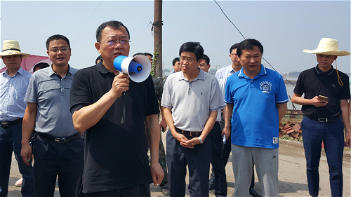 南昌县委向导亲临现场催促指导征地拆迁事情_尊时凯龙