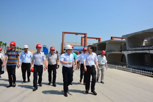 市政协副主席周智安一行莅临 南昌城建修建工业化有限公司 开展“三风”活动调研_尊时凯龙