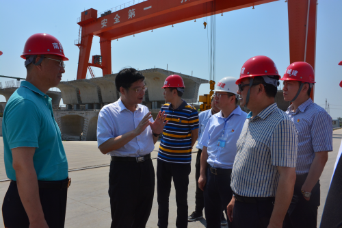 市政协副主席周智安一行莅临 南昌城建修建工业化有限公司 开展“三风”活动调研_尊时凯龙