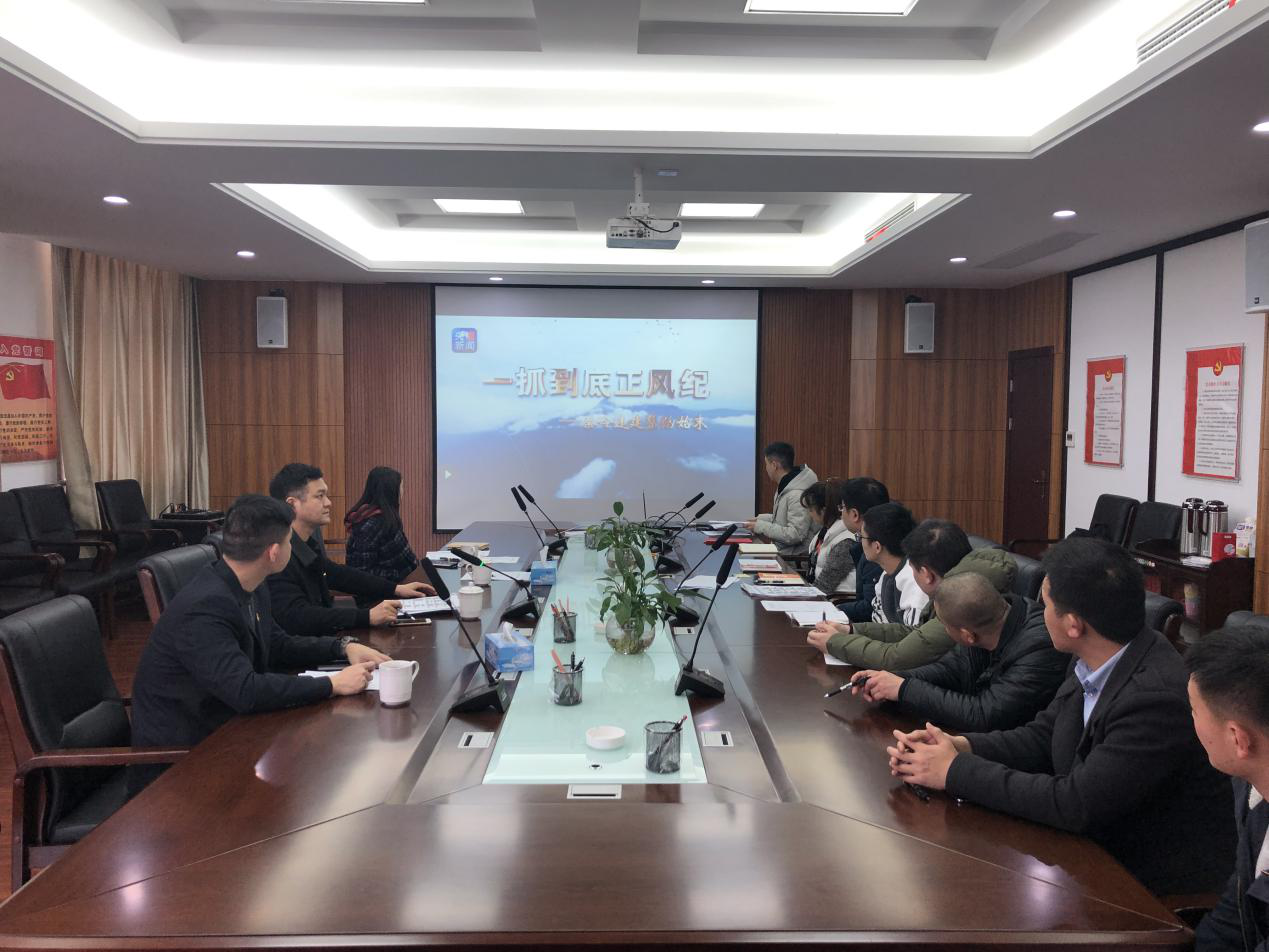 南昌城投土地开发公司组织寓目《一抓究竟正风纪——秦岭违建别墅整治委屈》_尊时凯龙