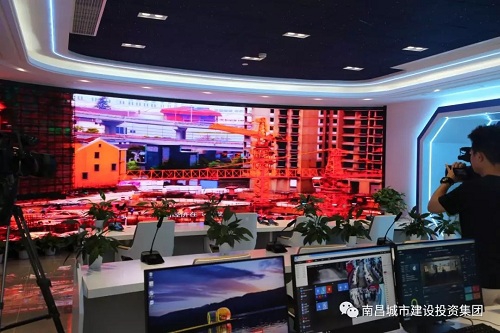 南昌智慧工地一体化监测监控中心顺遂完工  省市媒体纷纷聚焦_尊时凯龙