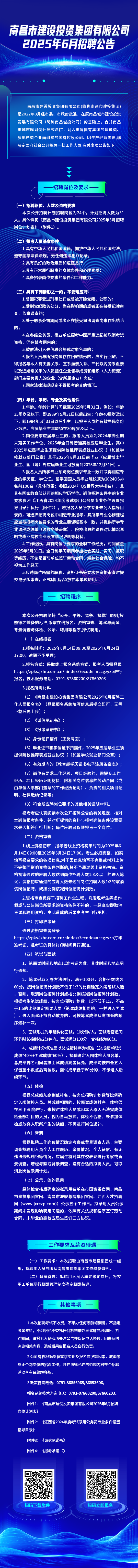 南昌市国有企业2025年国企专场招聘通告_尊时凯龙