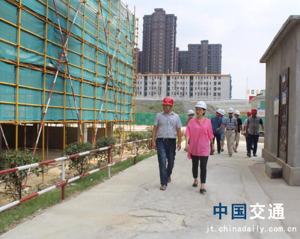 南昌市质监站向导莅临象湖隧道、九洲高架安顿房项目检查指导事情